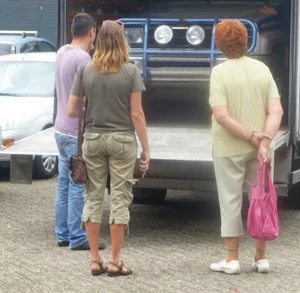 Nice and round milf ass
