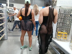 Double Trouble in see through