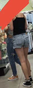 Shorts jeans and sweat shorts