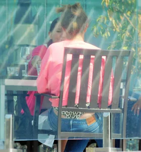 Bunch of girls with their thongs hanging out