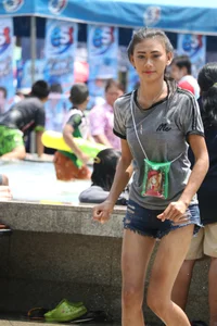 Water Festival girls in Thailand