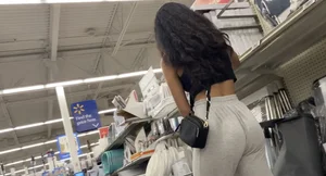 Latina hungry ass in sweat pants  / not OC