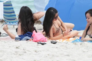 Beach and bikini girls