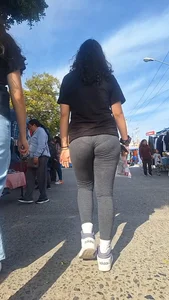 Latina seethrough leggings VPL