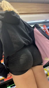 Deep wedgie gym girl shopping (OC)