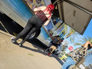 RED HEAD THICK LATINA  comment and like let me know what you think