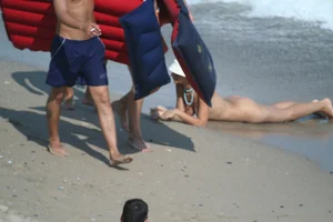 Continesti nude beach girls in Romania