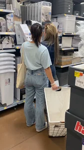 Big booty latina milfs and baddie in jeans