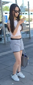 Hot busty asian with bonus blonde friend with amazing ass