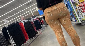 Fat Ass Latina In Brown Leggings Dancing (+bonus!)