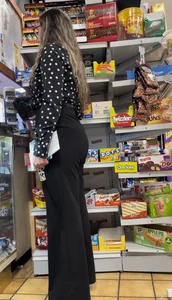 Lovely Latina Bubble Butt Teacher Slacks! :)