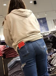 Tight ass in jeans
