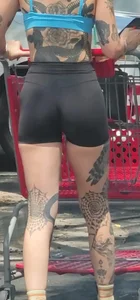 Slim Fit Tattooed baddie with Awesome Tits
