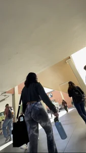 Amazing ass on this Latina in Flares  / Not OC