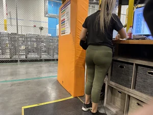 Coworkers ass