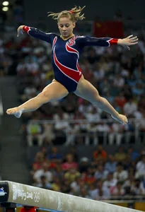 Candid gymnastics girls
