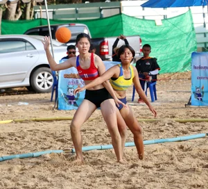 Thai candid volleyball girls