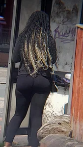 hot black girls bum
