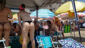 Brazillian beach creepshots, huge gallery of candid girls in swimsuits