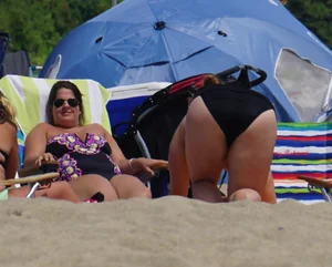 Beach and bikini girls