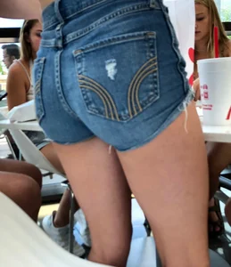 Tight Shorts on Tight Bod
