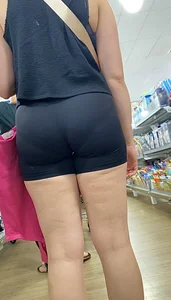 VPL black shorts sandals