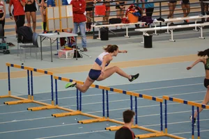 Candid track and field girls