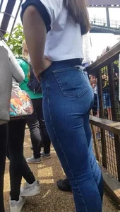 Jeans, Glasses And She Had Physique