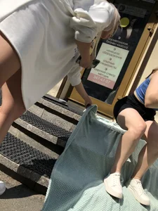 Hot legs on the street