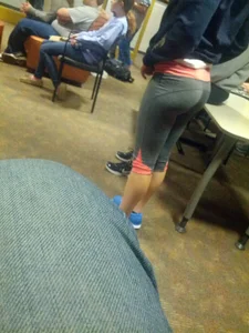 Hot Booty in Short Tights