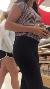 Hot Booty and Legs Supermarket Closeups