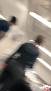 Redhead with tight ass @gym