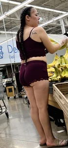 [OC] Hot Latina ASS Out in Sexy super revealing pajamas @ Walmart