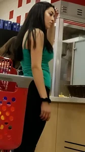 Very cute girl at Target