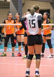 Thai candid volleyball girls