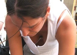 Candid tits and pokies