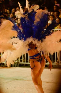 Sexy lady with a nice ass dressed up while dancing