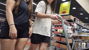 College lesbian couple (oc)