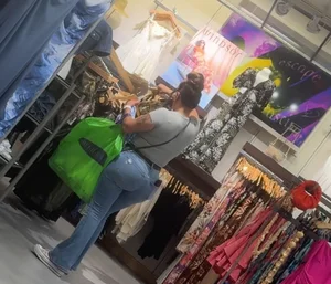 BBL Latina Milf in Hollister Jeans