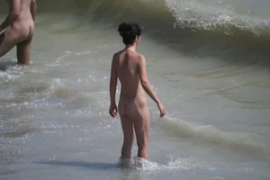 Continesti nude beach girls in Romania