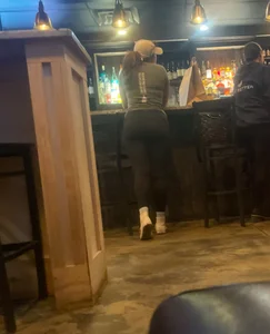 Fit Bubble Butt at the bar (OC)