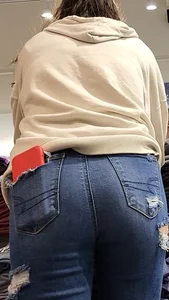 Tight ass in jeans