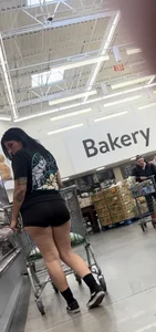 Sexy Latina Ass in Spandex Shorts