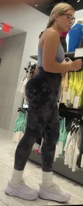 ridiculously fit blonde pawg w glasses in lulus