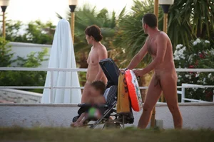 Nude beach pool milfs and mature ladies
