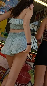 One of the hottest categories but rare occurence: girls picking wedgies/when a girl checks if her ass is out