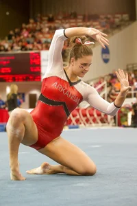 Candid gymnasts