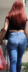 VERY tight Jeans ass