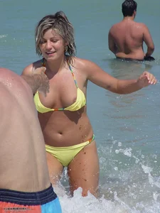 Beach and bikini nip slips