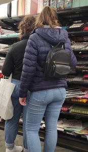 Duo in tight jeans